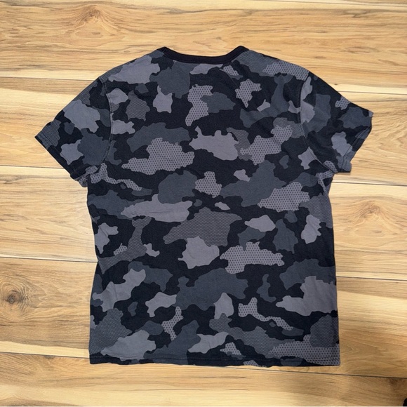 Champion Men's Medium T-Shirt Crew Neck Camo Camouflage Black Athletic Tee Skate - Picture 8 of 8